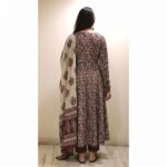 Nermosa Women Printed Anarkali Kurta and Pant Set with Dupatta | Printed Kurta Set | Cotton Suit | Women Kurta Sets | - Image 4
