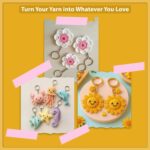 Embroiderymaterial Complete Crochet Kit Set for Beginners – DIY Crochet Making Kit with Wool, Crochet Needles, Stitch Markers & Tools – Perfect Crochet Kit for Kids and Adults (Set of 12) - Image 3