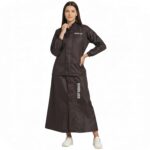 Goodluck Women’s Waterproof Skirt Suit Raincoat Set with Hood | Heavy Duty Rain Protection | Lightweight Windproof | Waterproof Nylon | Outdoor Rainwear for Travel Hiking Cycling - Image 3