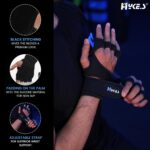 Hykes Gym Gloves for Men Workout Weightlifting Gym Gloves for Women Sports Gym Gloves with Wrist Support Breathable Exercise Hand Gloves Gym Accessories for Men Workout Premium Gloves for Gym Workout - Image 2