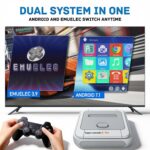 Kinhank Retro Games Console 256GB, Super Console X PRO Built-in 117,000+ Games, Video Game Console Systems for 4K TV HD/AV Output, Dual Systems, Compatible with PS1/PSP/MAME/ATARI (256G) - Image 2