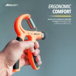 Boldfit Hand Gripper for Men & Women Hand Grip Strengthener for Forearm, Wrist & Finger Workout Fitness Equipment for Home & Gym Training - Image 4