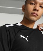 Puma Men's teamLIGA Football Jersey | Lightweight and Sweat Proof Polyester Sports Crew Neck Training T-Shirt for Men | Breathable Athletic T-Shirt for Football & Sports - Image 3