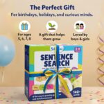 Skillmatics Educational Board Game - Sentence Search, Fun Learning Toys and Games for Kids, Sentence Building Activity, Creative Word Play, 120+ Tiles (1.3 x 1 Inches), Gifts for Ages 5, 6, 7, 8 - Image 8