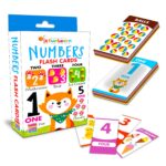 FunLearn Numbers Flash Cards for Kids, Educational Learning Toy, Early Counting Skills