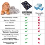 AAZEEM Soft Light Weight Mat for Dogs,Cats & Pets, (Size-M),Multi - Image 4