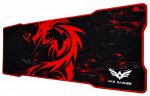 WAR HAMMER GX1050 Extended Size Gaming Mouse Pad| Stitched Edges| Non-Slip Rubber Base|Computer Laptop|Keyboard Mouse Pad for Office & Home (Extended XL, Red/VRR)