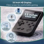 TOYTONIC Rechargeable Pocket Video Game Console for Kids 400-in-1 Retro Handheld Gaming Device with Built-in Classic Games, TV Output Support(Color Assorted) - Image 3
