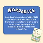 Skillmatics Educational Vocabulary Flash Cards for Kids – Wordables Level 1 | Learn 100 words with Wordplay, Visuals, & Soundplay, Gift for Ages 8, 9, 10 & Up, Screen-Free Language Game - Image 8