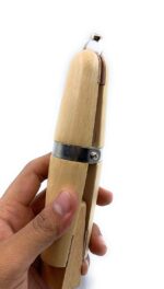 Aone Wooden Ring Holding Clamp Vise with Wedge Non-Marring Bench Tool for Rings & Other Items for Setting, Polishing, Buffing, Engraving, Sawing, Filing for Jewellery Making & Hobby Crafts DIY - Image 4