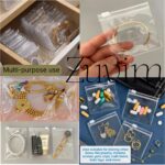 Multipurpose Transparent Storage Pouch, 25 Pack, 6x8 Inches, Transparent PVC, Zipper Closure, Jewelry, Makeup, Travel Accessories, Stationery, Personal Care Products - Image 3