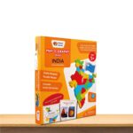 Happy Hands Map-o-graphy India with State Capitals and Flash Cards - Educational Toy for Boys and Girls - India Map Puzzle - Jigsaw Puzzle for Kids - Image 2