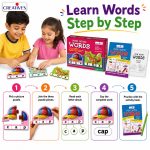 Creative’s Fun with Words 3 Letter Word Building Puzzle for Kids | Preschool Phonics & Spelling Puzzle |Self-Correcting Educational Jigsaw Puzzles |English Learning, Reading & Vocabulary Skills Age 4+ - Image 4