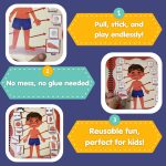CocoMoco Kids Busy Book for Toddlers 2-4 Years | Educational Toys for 2+ Year Old Boys Girls | Montessori Busy Binder Quiet Book | Activity Books with 7 Learning Games | Return Gift for Birthday - Image 8