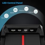 Lifelong 4.5HP Walking Pad Treadmill | Max Speed 10 km/h | LED Display | Under Desk Treadmill Foldable | Walking Pad for Home Gym | Gym Equipment for Home Workout | 100 kg Capacity - Image 7