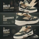 ASIAN Men's MEXICO-11 Casual Sneaker Shoes with Synthetic Upper Lightweight Comfortable Mid Top Sneaker Shoes for Men's & Boy's - Image 5