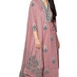 GoSriKi Women's Cotton Blend Straight Hand Block Printed Kurta with Pant & Dupatta | Ethnic Wear for Women | Indian Casual Office Daily Summer Outfit
