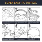 SOULWIT Replacement Kit for Bose QuietComfort 25 (QC25), Ear Pads Cushions + Headband + Earpads Cover - Black - Image 8