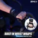 Hykes Gym Gloves for Men Workout Weightlifting Gym Gloves for Women Sports Gym Gloves with Wrist Support Breathable Exercise Hand Gloves Gym Accessories for Men Workout Premium Gloves for Gym Workout - Image 6