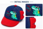 Bold N Elegant Cartoon Denim Cap for 1-6 Months Infant Baby Boy Girl | Cute Cartoon Hat Summer Cap for Children - Image 3