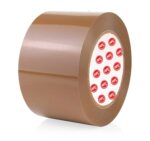 AIPL Heavy Duty Gold Category Brown Packing Tape Packaging Tape Refill Rolls 1 Rolls 72MMX100MTR for Sealing Moving Shipping Office&Storage