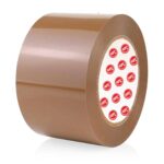 AIPL Heavy Duty Gold Category Brown Packing Tape Packaging Tape Refill Rolls 1 Rolls 72MMX100MTR for Sealing Moving Shipping Office&Storage
