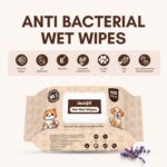 Incofit Anti-Bacterial 200 Pulls Pet Wet Wipes for Dogs, Puppies, Cats, Rabbits & Small Pets | Powerful Odour, Vitamin E & Olive Oil | Anti-Itching | Cleansing, Deodorising & Grooming (Pack of 2) - Image 2