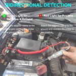 Automotive Test Light, LED Digital Circuit Tester, DC 3V-48V Auto Electric Tester Pen Tool with Extended Spring Wire for Checking Vehicle Car Truck Motorcycle Fuses and Battery - Image 2