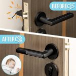 Transparent Self Adhesive Furniture Bumper Pads 10 Pcs Strip, Soft Wall Protector for Door Knob Cabinet Chair Glass Table Top, Noise Reducing Anti Slip Silicone Bumpers for Home and Office - Image 2