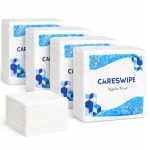 Paper Napkins for Home 400 Sheets | Soft & Absorbent Tissue Paper Napkin for Office, Restaurants, Travel & Daily Use | 100 Sheets x 4 Packs | 30x30 cm Size