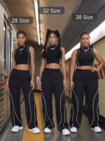 GRECIILOOKS Track Pants for Woman | Parachute Pant for Women Baggy | Loose Trousers for Women | Baggy Cargo Pant's for Woman | Trendy Parachute Pants for Travel & Everyday (Available in Plus Size) - Image 5
