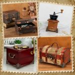 Tia® | Small Stylish Miniature Metal Hardware for Wooden Jewellery Box, Gift & Cash Boxes & Small DIY Works- (4, Broonze Antique Corner Leg-60x40mm) - Image 5