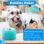 6 in 1 Pet Grooming Kit for Dog and Cat with Shedding Brush Nail Clipper Bath Brush Flea Comb and Complete Grooming Tools Set for Home Pet Hair Care Fur Cleaning and Professional Daily Pet Grooming Use - Image 5