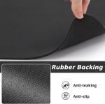 Pet Feeding Mat for Dogs & Cats | Super Absorbent Dog & Cat Food Water Bowl Mat | Quick Dry, Non-Slip, No-Stain Reusable Mat | Perfect for Messy Drinkers & Pet Accessories - Image 2