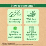 A TATA Product - Organic India Spirulina - 120 Tablets, Natural Amino Acids, Protein Powerhouse, Plant-Based Superfood, For Hair, Skin, Nails & Overall Health - Image 5