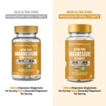 Naturaltein Magnesium Glycinate 1200mg (150mg Elemental) | Chelated High Absorption Magnesium | Supports Sleep Quality & Normal Muscle Function | Glyphosate Tested | 30 Tablets - Image 5
