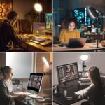 Zoom Lighting for Computer, Adjustable Desk Lighting for Video Calls, 30 Light Modes Video Conference Light, Desk Ring Light with Stand for Webcam, Meetings, Live Stream, Home Office. CRI 97.8 - Image 8