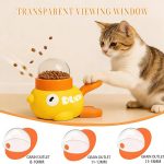 Dog Interactive Treat Dispenser Toy, 2-in-1 Duck Shaped Slow Feeder, Dog Food Treat Feeding Dispenser, Mentally Stimulating Toys for Small & Medium Dogs Cats Pets, Reduces Bloating Anti-Gulping - Image 3