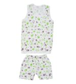 Shyamcollections Baby Boy & Girl Cartoon Print Sleeveless Soft Cotton Casual Vest T-Shirts with Shorts Dress for Summer Wear Kids Infant Toddler New Born Baby Clothes (Set of 6) (9-12 Months) - Image 6