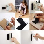 10-Pack Velcro Stickers for Sofa Cover, Carpet Sticker for Floor, Mats Rugs Bed Sheets Pillows Sofa Mattress Couch Blankets, 2-Inch Round Double-Sided Adhesive Secure Fixing Anti-Slip Black - Image 9