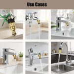 3-in-1 Brass Universal Tap Connector, Quick Connect Water Pipe Adapter, Pipe Connector for Tap 3/4 and 1/2 Inch, Durable and Versatile for Bathroom, Kitchen, Garden, Outdoor, Car Washing - Image 7