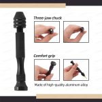 Sunkizzrs® 20 Pcs HSS Mini Twist Drill Bits Set (0.3-1.6mm) with Hand Pin Vise — Micro HSS Push Drill — Precision Hand Tool for Resin Arts Crafts/Model Making/Wood/DIY (21) - Image 4