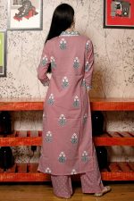 GoSriKi Women's Cotton Blend Straight Hand Block Printed Kurta with Pant & Dupatta | Ethnic Wear for Women | Indian Casual Office Daily Summer Outfit - Image 2