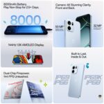 OnePlus Nord CE6 | 8GB+128GB | Lunar Pearl | Snapdragon 7s Gen 4 | Segment's Fastest Touch Response | 8000mAh Battery | 144Hz 1.5K AMOLED Display | 50MP Main + 32MP Selfie 4K Cameras | IP66,68,69,69K - Image 4
