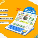 Wembley Educational Kids Laptop Learning Toy for 2-5 Years Boys Girls Computer Toys for 3 Years Fun Activity Learning Alphabet,Letter,Words,Games,Mathematics,Music,Logic Memory Tool - Blue - Image 5