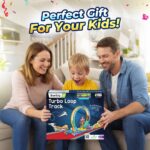 Smartivity High-Speed Race Car Track with Loop for Kids 6-12 Years | 3in1- Car, Loop, Glider Plane Launcher I Build & Play I Birthday Gift for Boys & Girls Age 6,7,8,9,10,11,12 Years - Image 7