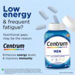Centrum Men - Multivitamin Tablet for Men | With 23 Vital Nutrients including Zinc, Magnesium, Vitamin B, C, D, Calcium for Energy, Immunity, Muscles and Overall Health | Veg - 50 tablets - Image 4