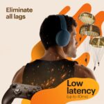 Noise Two Wireless On Ear Headphones with 50 Hours Playtime, Low Latency(up to 45ms), 4 Play Modes, Dual Pairing, BT v5.3 (Calm White) - Image 4