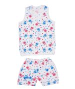Shyamcollections Baby Boy & Girl Cartoon Print Sleeveless Soft Cotton Casual Vest T-Shirts with Shorts Dress for Summer Wear Kids Infant Toddler New Born Baby Clothes (Set of 6) (9-12 Months) - Image 5