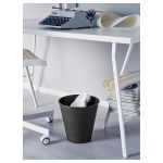 Ikea FNISS Plastic Open-Top Waste bin, Black, 10 L (3 Gallon) - Image 2
